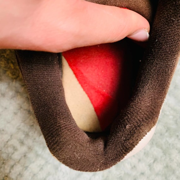 VANS vtg retro brown/red laceup skate sneakers mens sz7ns - Picture 14 of 15